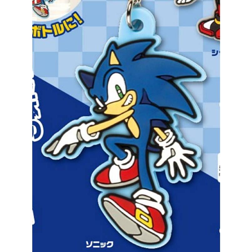 ソニック】SONIC THE HEDGEHOG めじるしラバーチャーム : トレカ