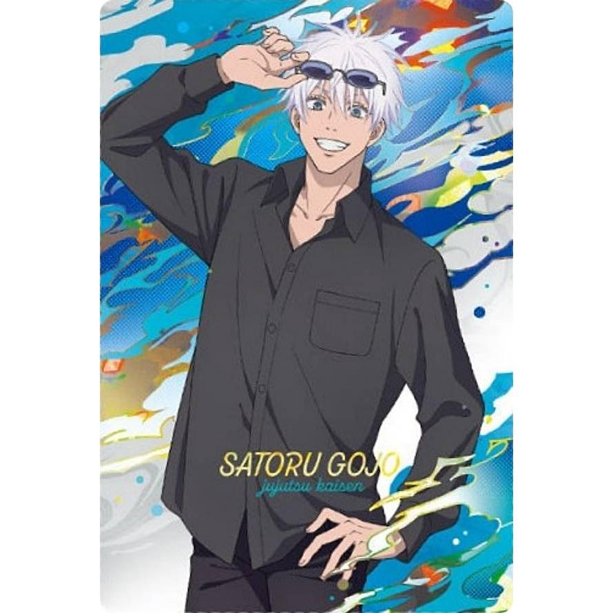 箔押し仕様] 6-21 五条悟 (R レアカード) 】呪術廻戦ウエハース6