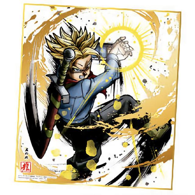6.超サイヤ人 トランクス】 ドラゴンボール 色紙ART 復刻 6.超サイヤ人 トランクス】 ドラゴンボール 色紙ART 復刻