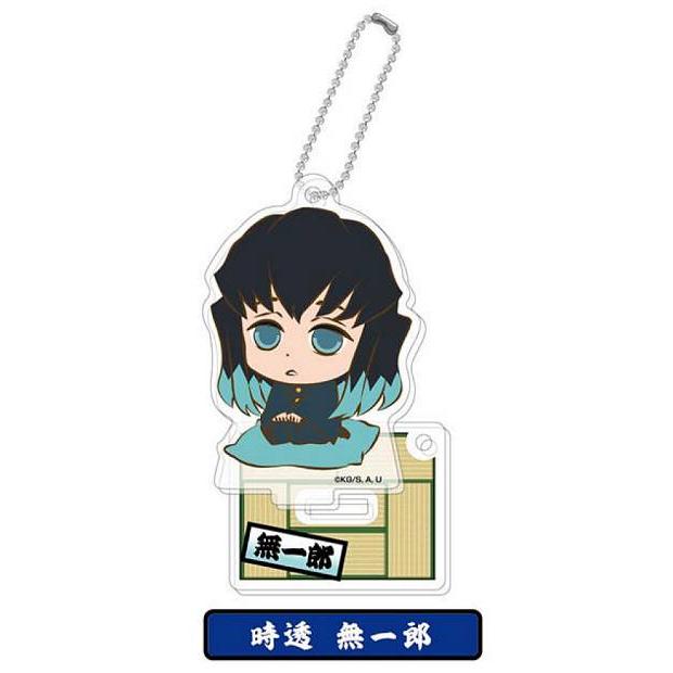 時透無一郎】 ぷちざぶスタンドミニアクリルキーホルダー 鬼滅の刃 A