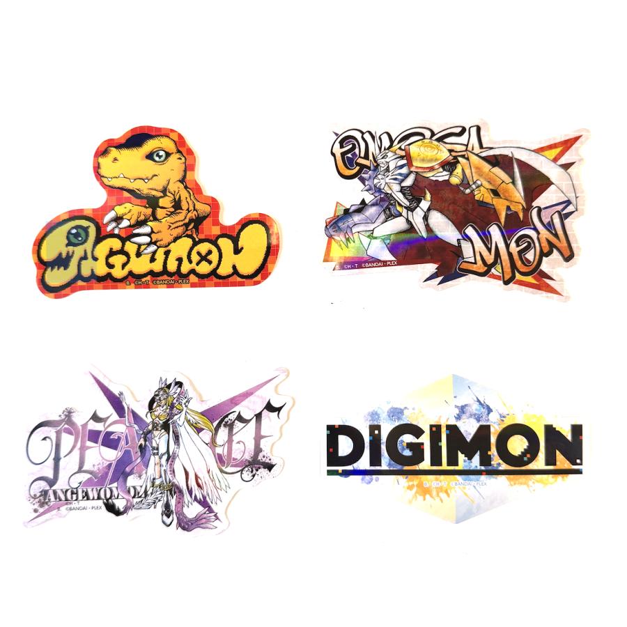 A】 デジモン DIGIMON ダイカットステッカーセット : トレカショップ