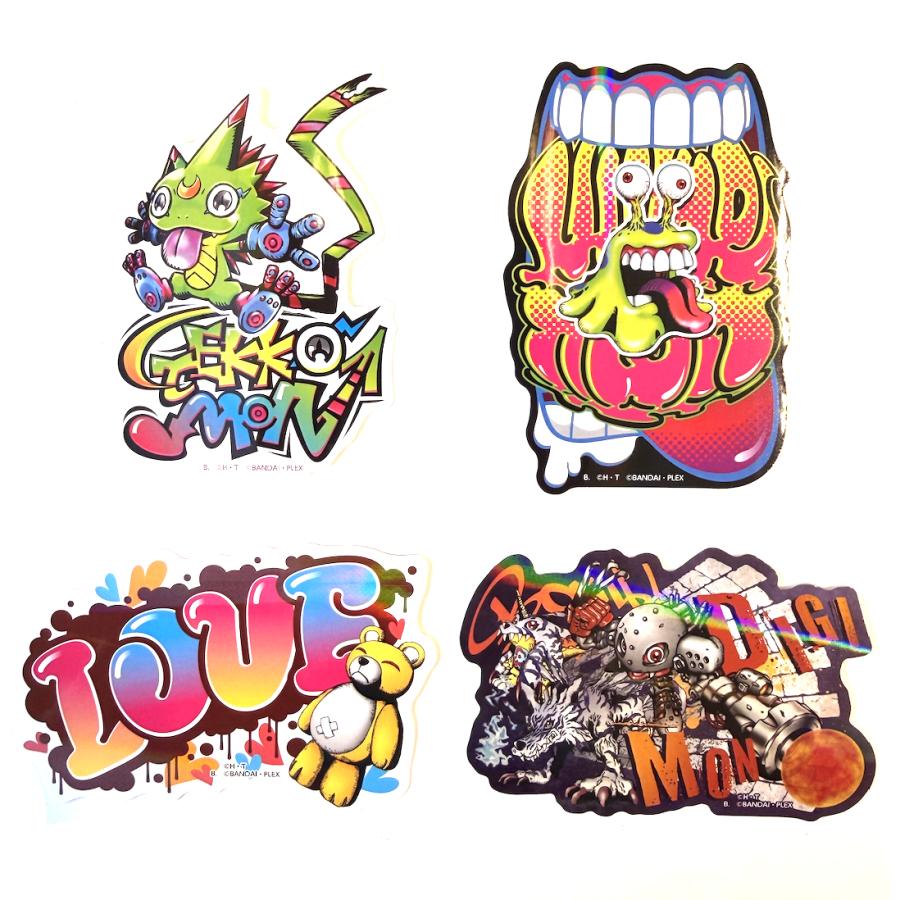 G】 デジモン DIGIMON ダイカットステッカーセット : トレカショップ