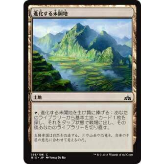 マジックザギャザリング Mtg Rix Jp 186 進化する未開地 日本語版コモン 新品 mu47 トレカショップ Lead 通販 Yahoo ショッピング