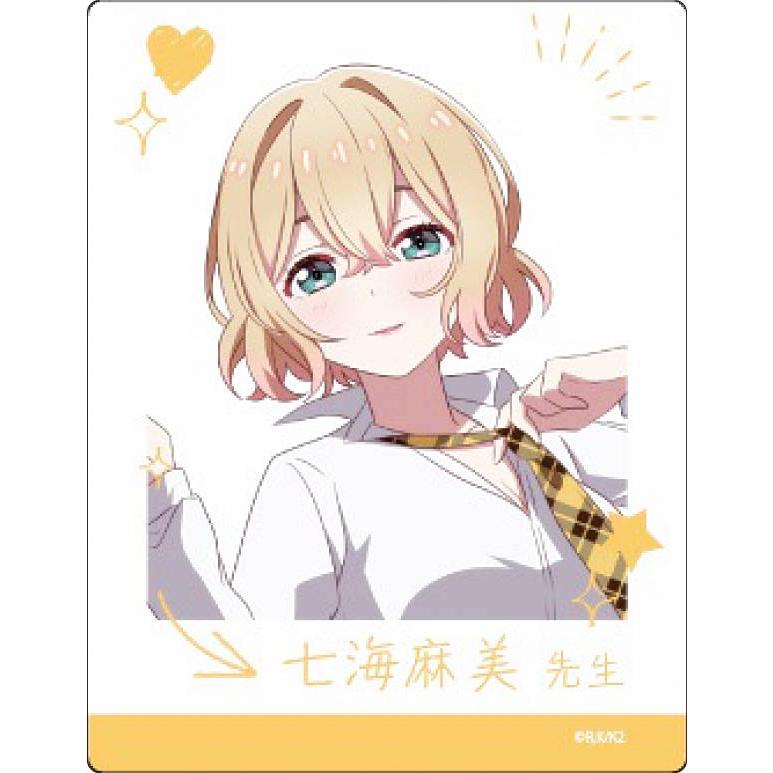 七海麻美】 アクリルカード 彼女、お借りします 05 教師Ver.(描き