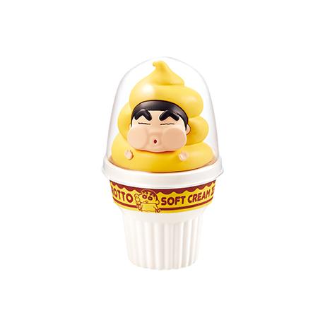 クレヨンしんちゃん　ソフトフィギュア 1.でっか〜いソフトクリームだゾ】 クレヨンしんちゃん ゴロっと満足