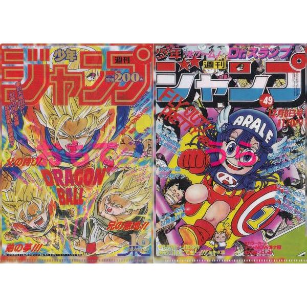 付録のみの販売です】[鳥山明 少年ジャンプ 表紙イラストクリア