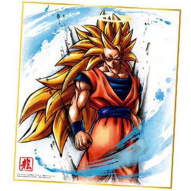 No.7 孫悟空 超サイヤ人3】 ドラゴンボール 色紙ART 11 : トレカ No.7 孫悟空 超サイヤ人3】 ドラゴンボール 色紙ART 11 : トレカ