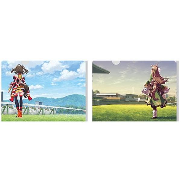G賞 キタサンブラック＆サトノダイヤモンド(後ろ姿) (A4クリアファイル