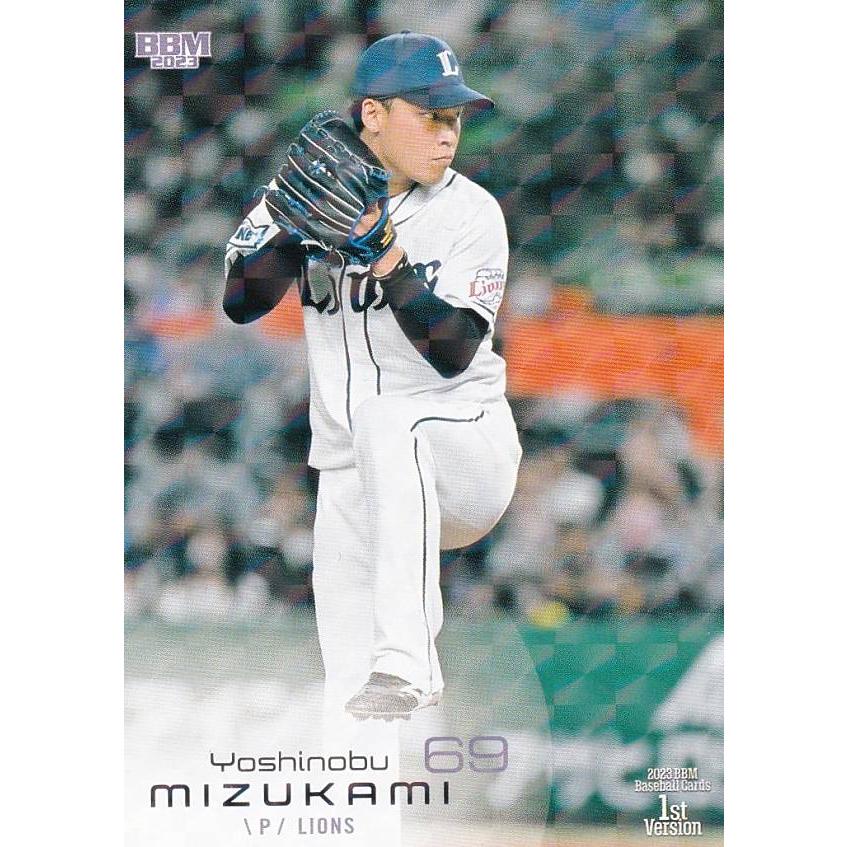 キラカード】BBM ベースボールカード 064 水上由伸 埼玉西武ライオンズ