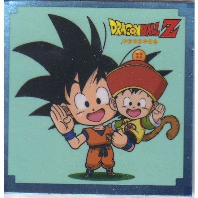 W11-19 孫悟空＆孫悟飯 (N+ ノーマル) 】 ドラゴンボール 超戦士シール