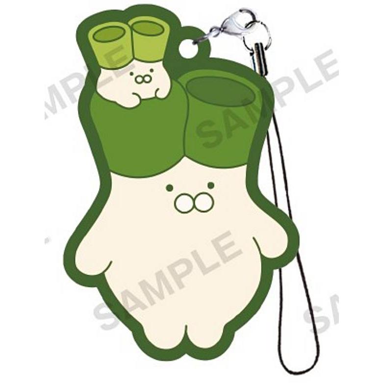 右耳に弟】ネギうさぎ カプセルラバーストラップ : トレカショップ