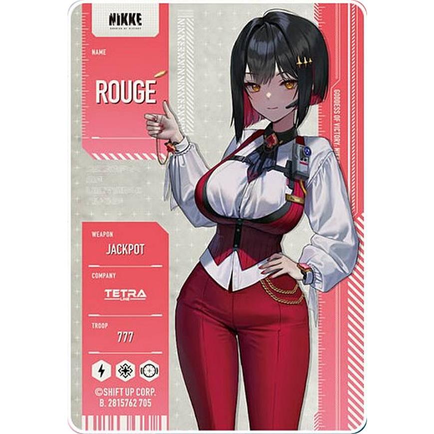 ルージュ】勝利の女神:NIKKE メタリックパスコレクション Ver.3