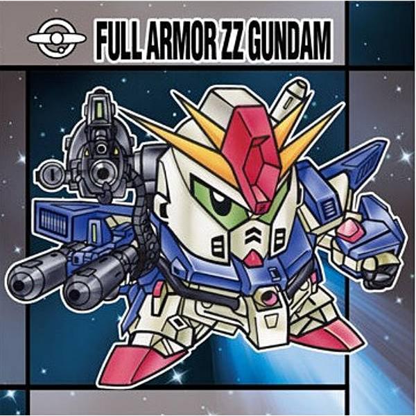 No.51 フルアーマーZZガンダム (N メタリックシール)】元祖SDガンダム 