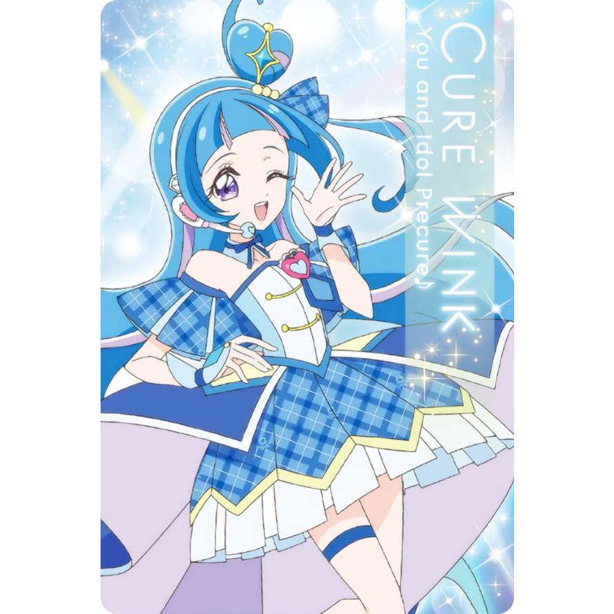 P12.キュアウインク】 名探偵プリキュア！キラキラカードグミ