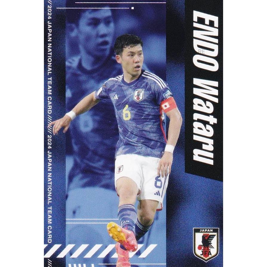 Jリーグチップス＆サッカー日本代表チームチップス reg-019 遠藤航 リ
