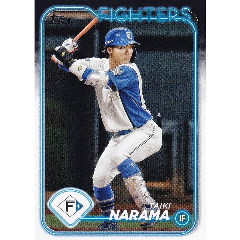 NPB ベースボールカード 74 奈良間大己 北海道日本ハムファイターズ