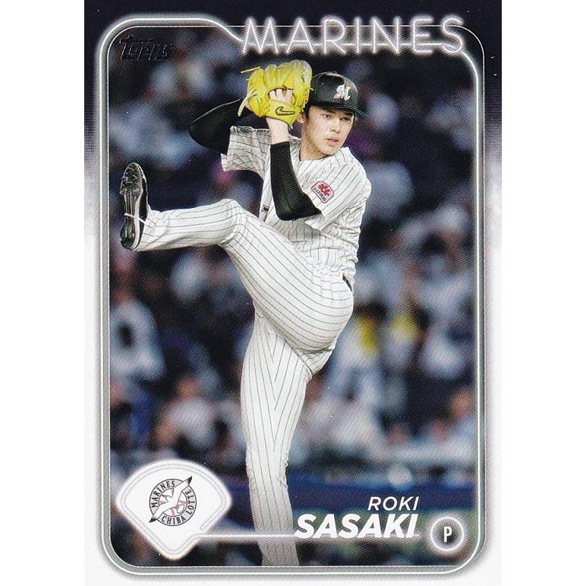 NPB ベースボールカード 111 佐々木朗希 千葉ロッテマリーンズ (ベース