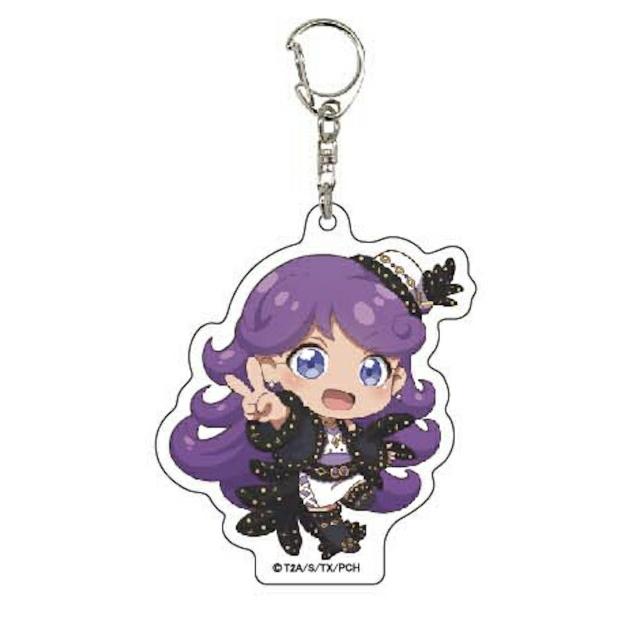 紫藤める】アクリルキーホルダー キラッとプリ☆チャン 02 SD : トレカ