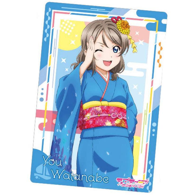 ラブライブ サンシャイン　Aqours 渡辺曜　デカブロマイド Amazon.co.jp: 渡辺曜 斉藤朱夏 ラブライブ サンシャイン Aqours