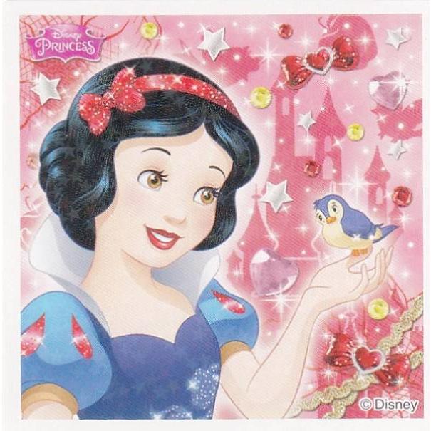 ディズニー　白雪姫　トレーディングカード② No.56 白雪姫】 ディズニープリンセス キラキラシール