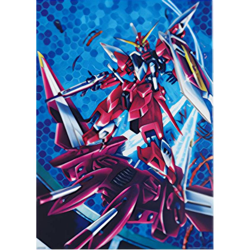 E賞 ジャスティスガンダム (ビジュアルマット/A3サイズ) 】 一番
