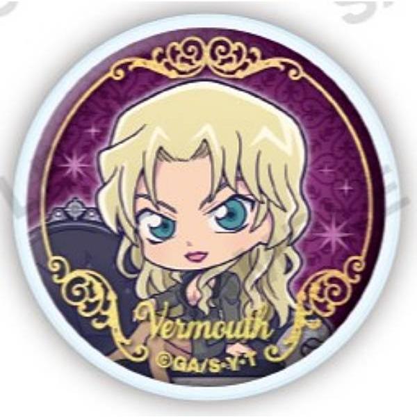 名探偵コナン ベルモット 缶バッジ 名探偵コナン ベルモット キャラ