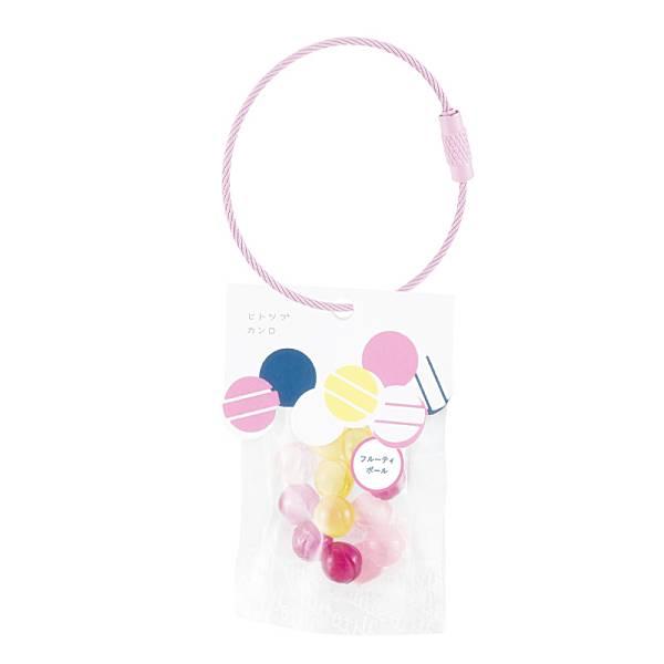 【小さなおくりもの フルーティボール】 ヒトツブカンロのグミッツェルマスコット の商品画像