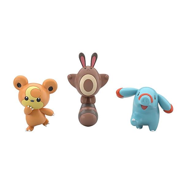 3.ヒメグマ&オタチ&ゴマゾウ】ポケモンスケールワールド ジョウト地方2