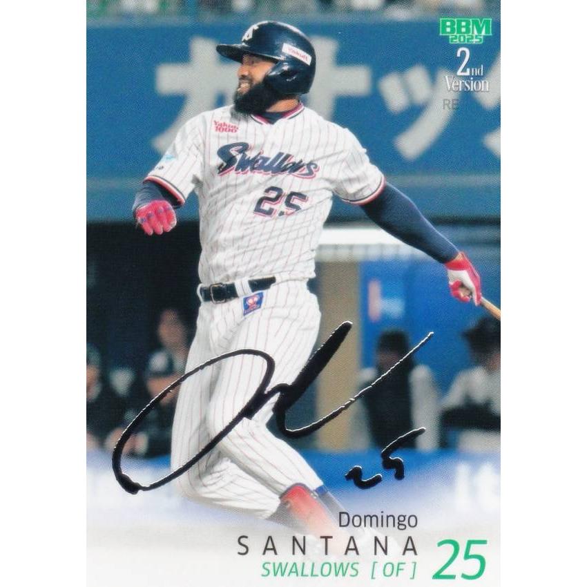 銀箔サイン】BBM 462 サンタナ 東京ヤクルトスワローズ (レギュラー