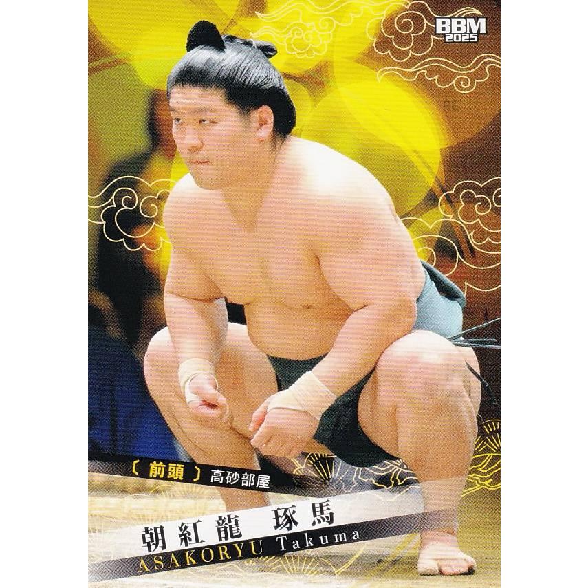 BBM 2025 大相撲カード 41 朝紅龍 琢馬 前頭 (レギュラーカード