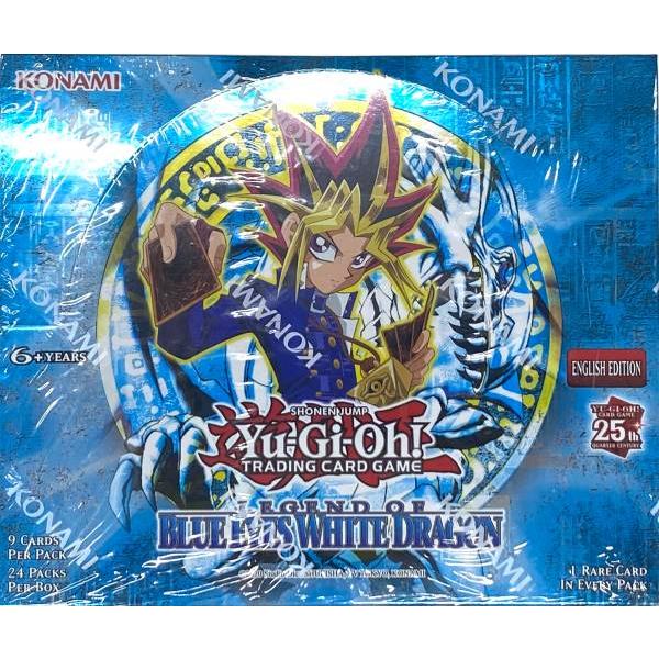 legend of blue eyes white dragon booster box 1st edition Yu-Gi-Oh 25th Anniversary: as well as incredible Spell Cards like Pot of Greed and Raigeki Blue Eyes White Dragon Booster
