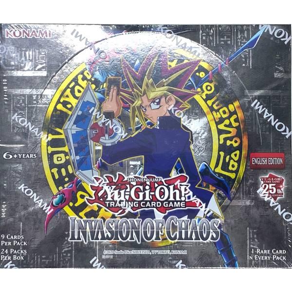 遊戯王 25TH ANNIVERSARY INVASION OF CHAOS BOOSTER BOX [北米版