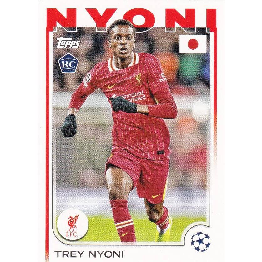 サッカーカードセット UEFA サッカーカード 190 Trey Nyoni Liverpool FC (ベースカード