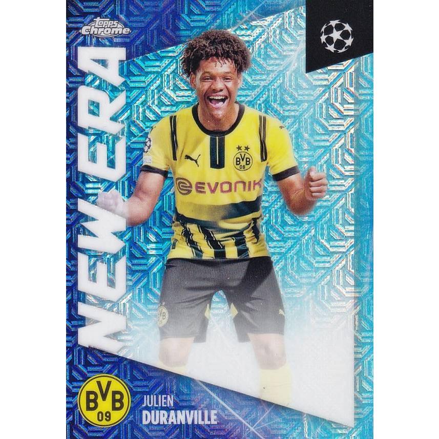 UEFA サッカーカード NE-7 Julien Duranville Borussia Dortmund
