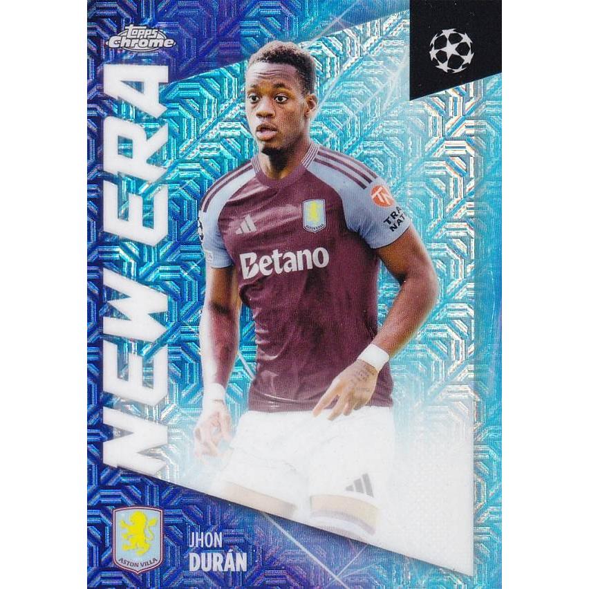 UEFA サッカーカード NE-13 Jhon Duran Aston Villa (インサートカード
