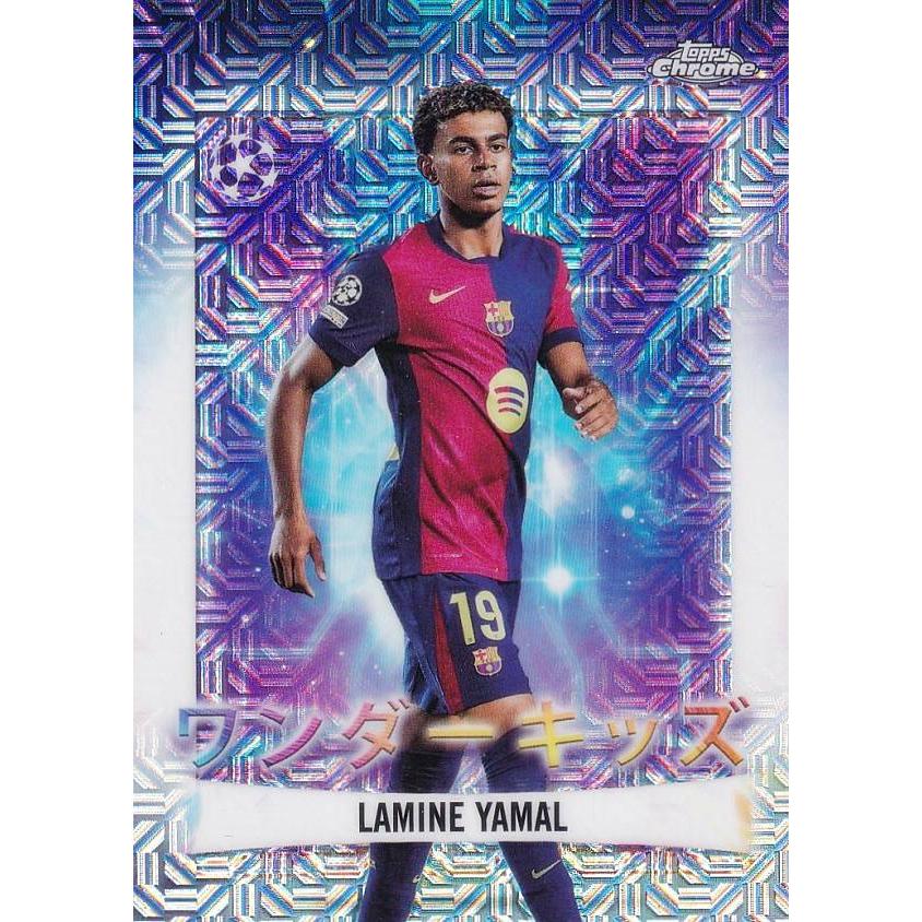 Lamine Yamal カード FC Barcelona UEFA サッカーカード WK-5 Lamine Yamal FC Barcelona (インサート