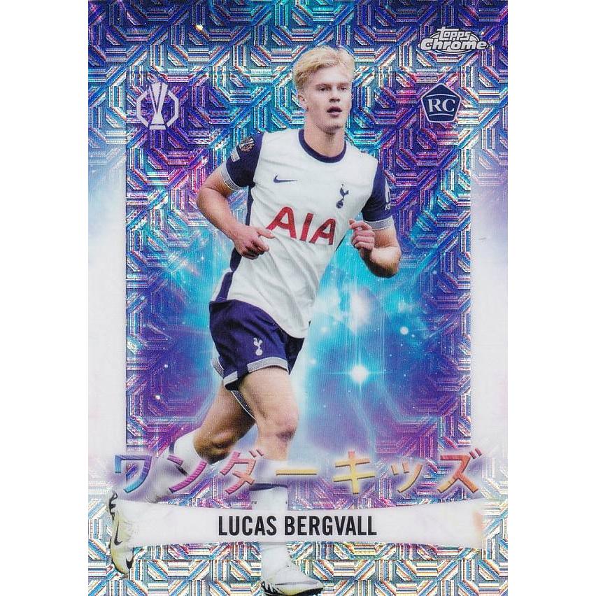 UEFA サッカーカード WK-12 Lucas Bergvall Tottenham Hotspur