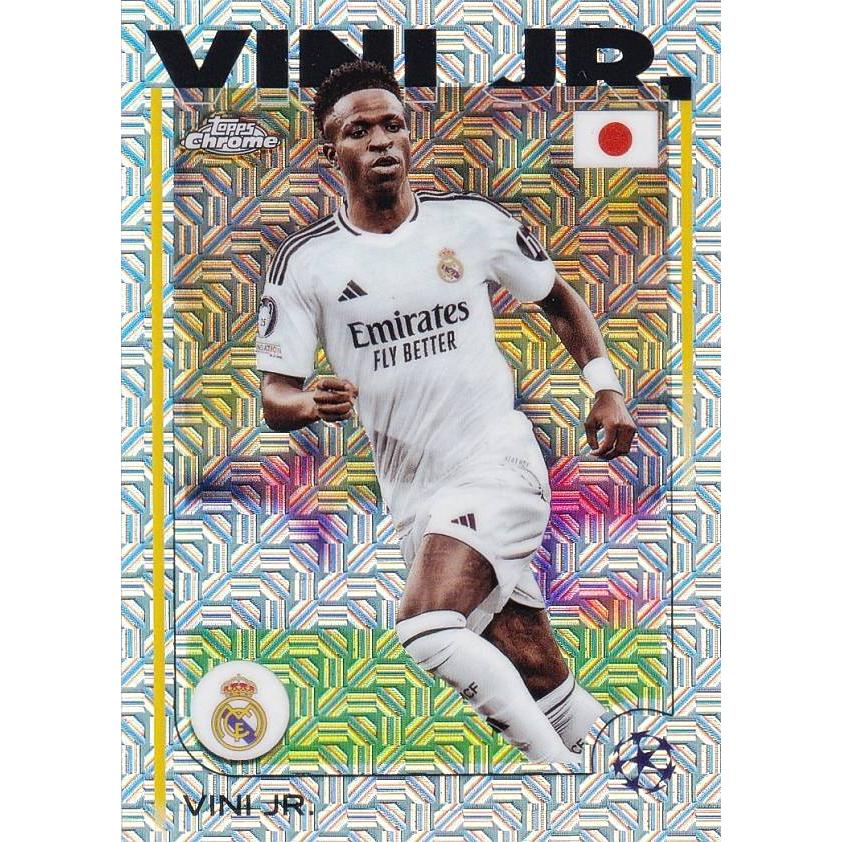 サッカー パラレル】UEFA サッカーカード 7 Vini Jr. Real Madrid C.F. (ベース