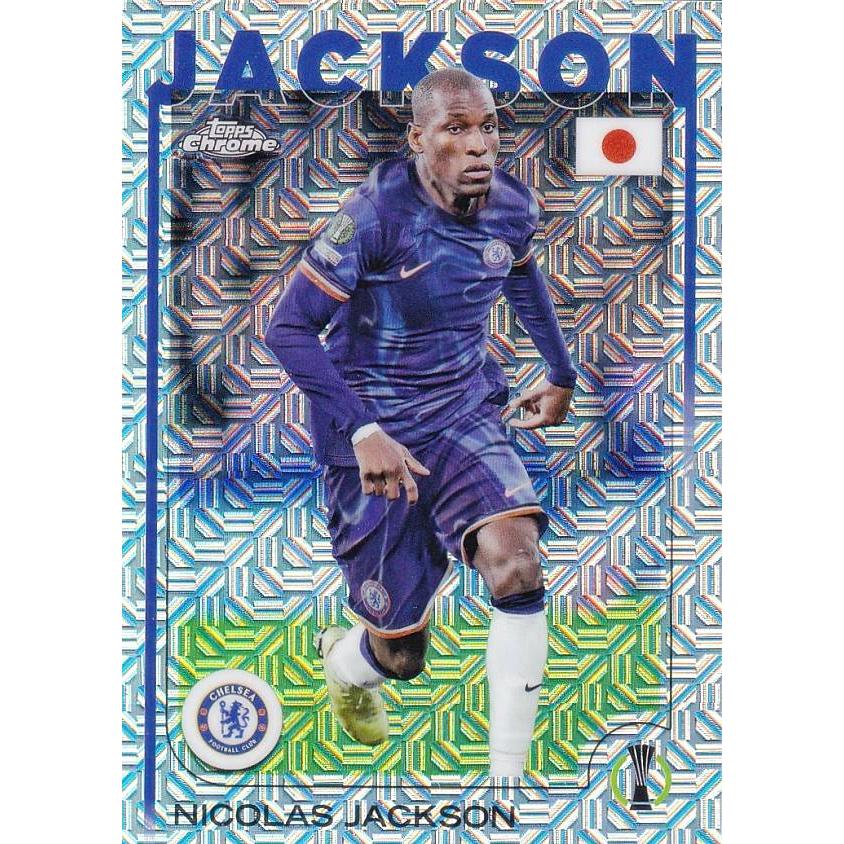 パラレル】UEFA サッカーカード 41 Nicolas Jackson Chelsea FC