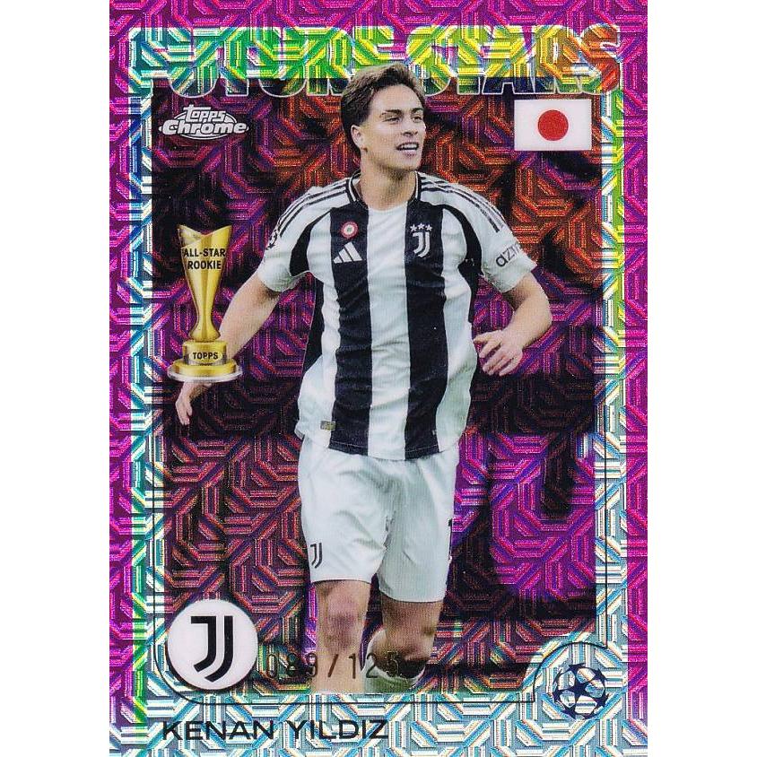 ピンクパラレル 089/125】UEFA サッカーカード 59 Kenan Yildiz 