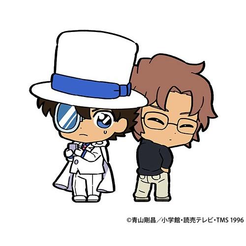 怪盗キッド＆沖矢昴】名探偵コナン ちょこかわ ツインラバーストラップ 