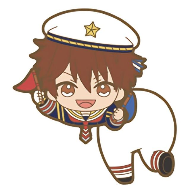 守沢千秋】 あんさんぶるスターズ！ のっかりラバークリップUNIT 2 