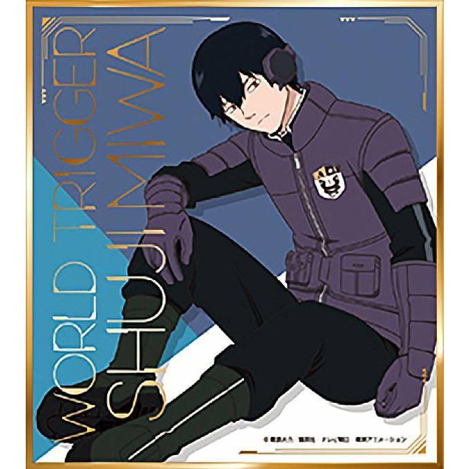 豊富な商品から 三輪秀次】 ビジュアル色紙コレクション2 ワールドトリガー キャラクターグッズ
