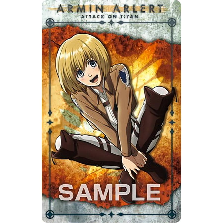 No.09 アルミン・アルレルト】 進撃の巨人 メタリックカード