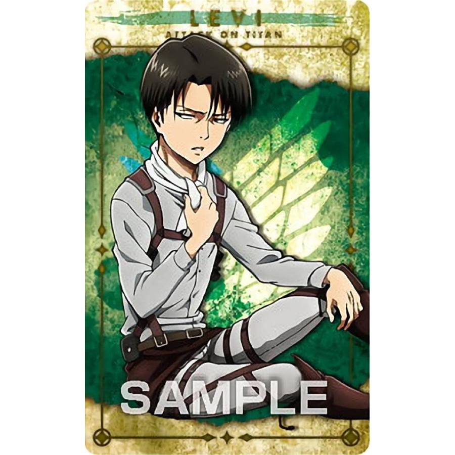 進撃の巨人　劇場版DVD 限定BOX リヴァイ エレン　コレクターズカード 進撃の巨人 劇場版DVD 限定BOX リヴァイ エレン コレクターズ