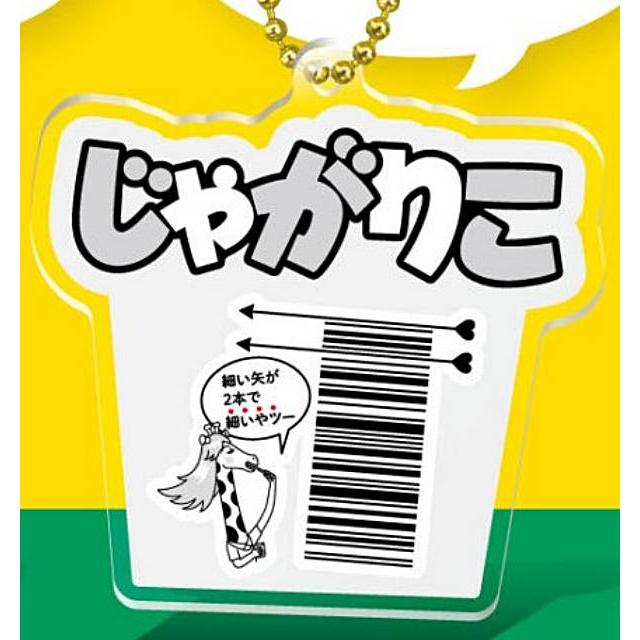 細いやつサラダ】Calbee じゃがりこ デザインバーコード アクリル