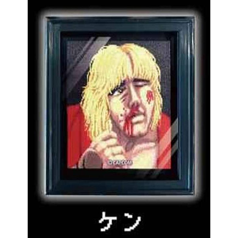 ケン】ストリートファイターII 負け顔 額縁マグネット : トレカ