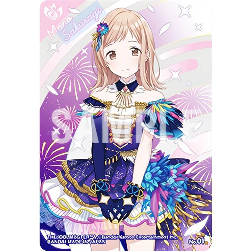 No.01 櫻木真乃】 アイドルマスター シャイニーカラーズ クリアカード