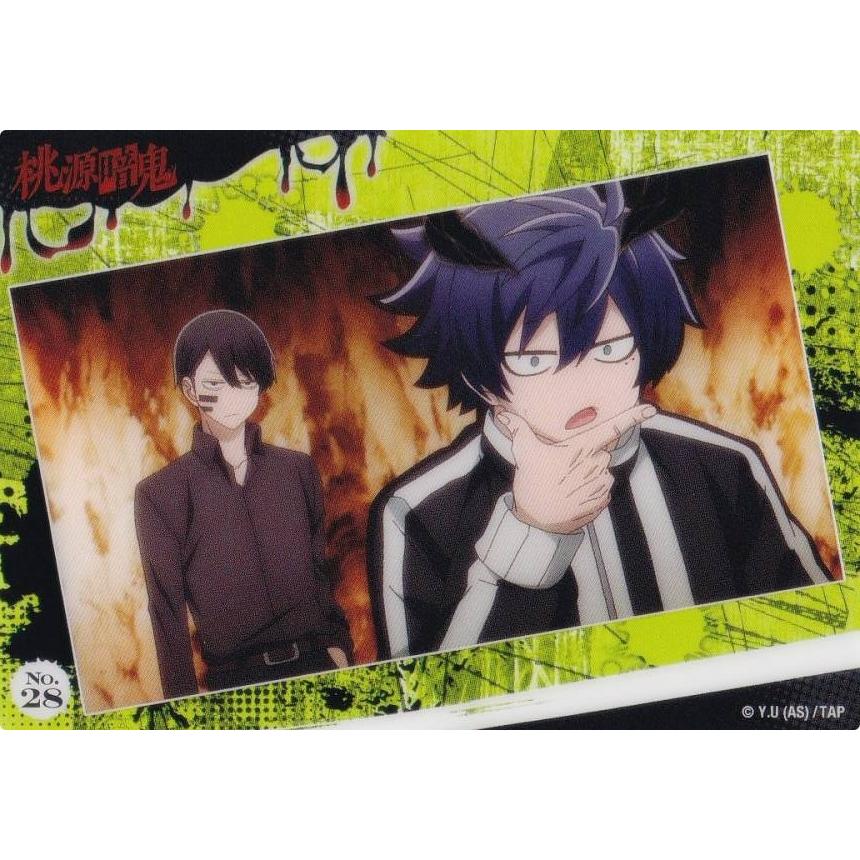 No.28 一ノ瀬四季＆無陀野無人】 桃源暗鬼 クリアカードコレクション