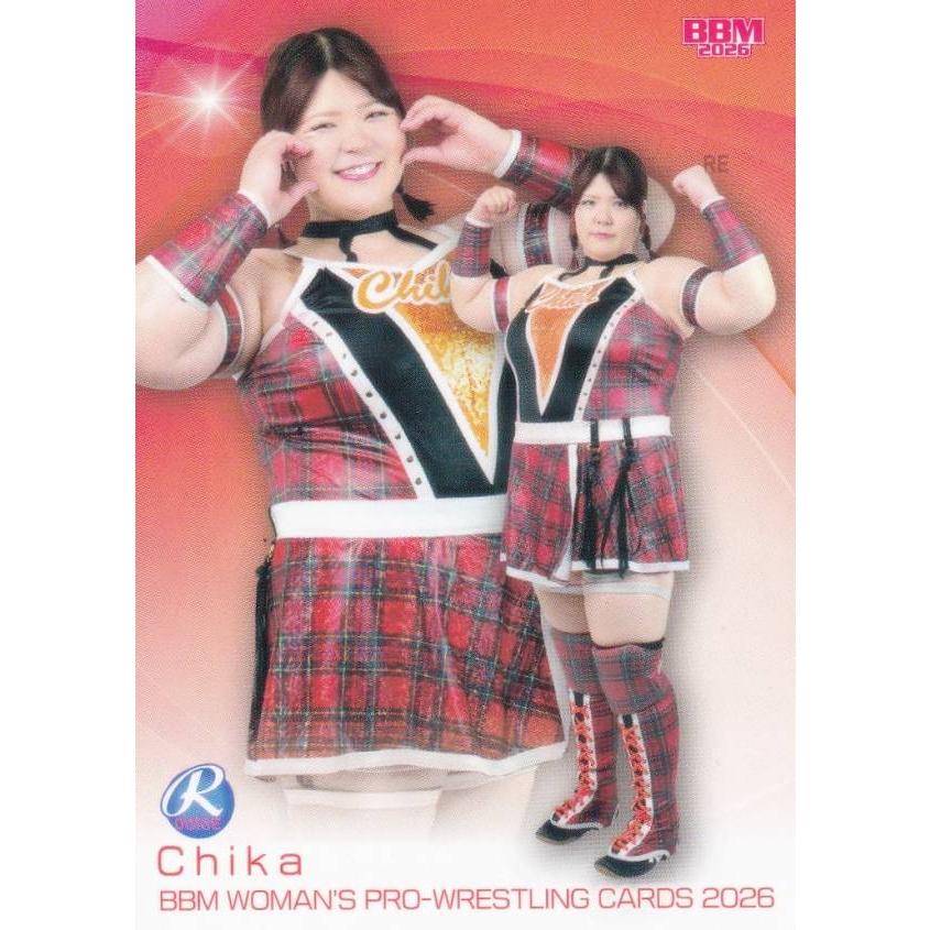 BBM 女子プロレスカード 079 Chika(ROOKIE) (レギュラーカード/現役